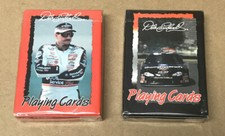2 Lot Dale Earnhardt Sr. NASCAR #3 Package Game Playing Cards Unopened NEW