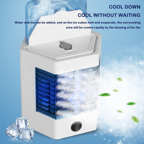 Tragbare Klimaanlage Ventilator Persönlicher Verdampfer Luftkühler Kleiner Mini - Bild 6 von 10