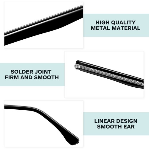 1 Pair Metal Glasses Arm Replacement for Eyeglasses Repair Kit Universal - Picture 7 of 11