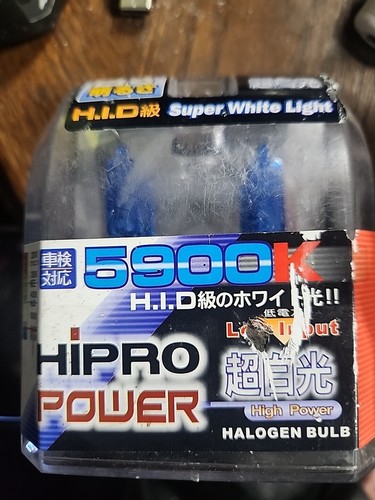 HIPRO POWER H9 12V 65W SUPER WHITE HID HALOGEN HEADLIGHT BULBS  - Picture 1 of 2