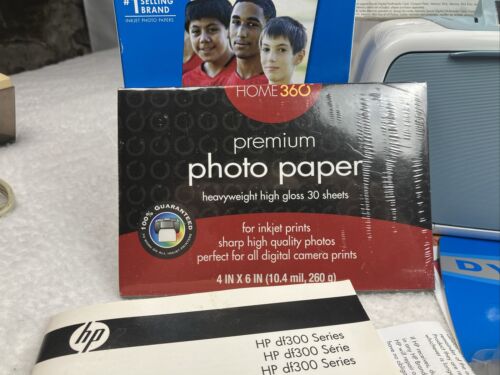HP Photosmart A526 Photo Inkjet Printer Compact Photo Printer Used CDT FS! - Picture 3 of 9