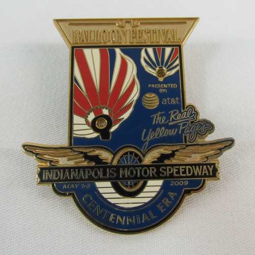 2009 Indy 500 Program & Lapel Pin Event Sponsors Balloon Festival Centennial ERA - Picture 8 of 8