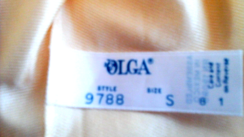 VTG 70's OLGA NEW SEXY IVORY CREAM SHIMMER NIGHTGOWN & ROBE SET BRIDAL - Picture 6 of 12
