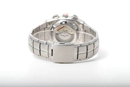 Reloj cronógrafo de acero para hombre Seiko Sportura Kinetic Racing 7L22-0AD0 - Imagen 16 de 17