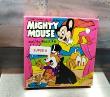Vintage Terrytoons Mighty Mouse and the Magician Super 8 Film Ken Films 518 1962