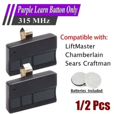 Garage Door Opener Replace for LiftMaster Raynor 3-Button Remote Control 373LM