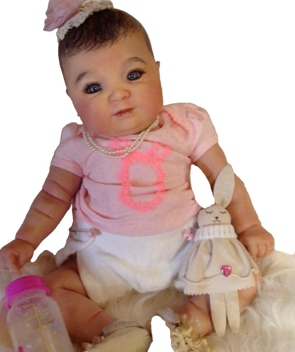 Reborn Donna Rubert baby girl art/ Ooak
