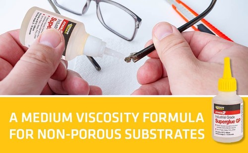 EVERBUILD 20G / 50G INDUSTRIAL GRADE HIGH &MEDIUM VISCOSITY SUPER GLUE ADHESIVE - Picture 31 of 64