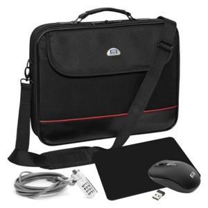 Pedea Trendline Laptop Umhängetasche 13,3-20,1" - Schwarz