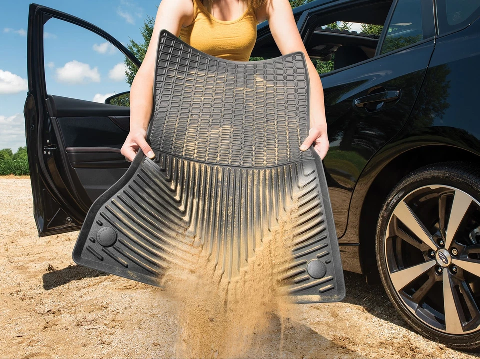 WeatherTech All-Weather Floor Mats for 1997-2014 Ford Econoline E-Series, Black - Image 4 of 4