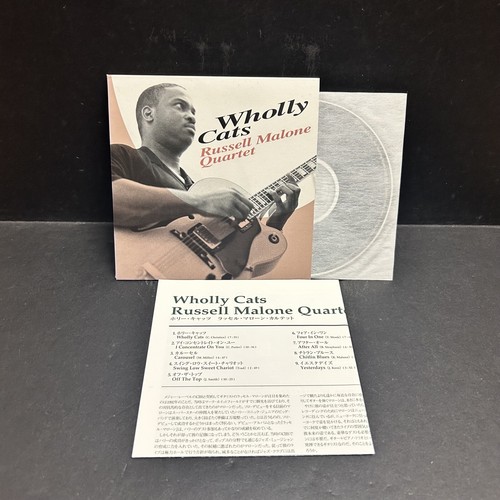 RUSSELL MALONE QUARTET Wholly Cats CD MINI LP Jazz JAPAN PRESSING Venus Records - Picture 3 of 3