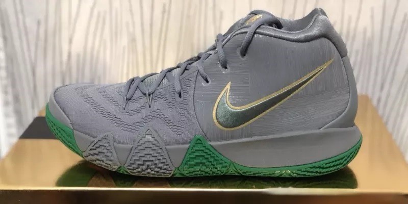 Nike Kyrie 4 City Guardians Grey Green Sz 4Y-13 Celtics Parquet 943806-001 Nike Kyrie 4 City Guardians Grey Green Sz 4Y-13 Celtics Parquet 943806-001