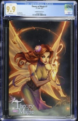 #ad THEORY OF MAGIC #7 CGC 9.9 J SCOTT CAMPBELL JP Rothic Comics HTF RARE 🍒🍑MINT $399.99
