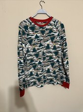 Mens Size S Pajamarama Christmas Pajamas Camouflage Very Soft