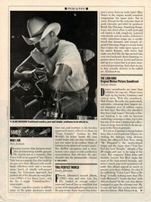 Alan Jackson 1994 Picture Article Clipping Page