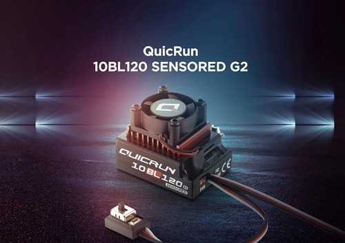 Hobbywing QUICRUN Sensored 120A / 60A 2-3S Brushless ESC for 1/10 Car Buggy - Picture 12 of 21