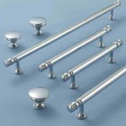 3.78'' 5'' 7.55" 10"Chrome silver Cabinet Handle knob Drawer Pull Knob