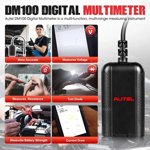 Autel BTAK 400A Clamp Battery Tester Multimeter for BT608/BT609 Vehicles - Picture 4 of 14