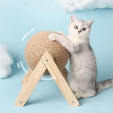 Wear Resistant Sisal Rope Cat Scratching Ball Fun Toy For Kittens Cats