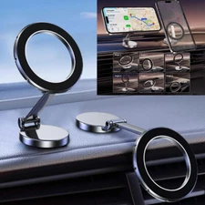 Magnetic Phone Holder Car Mount Dashboard Desktop Stand For iPhone For MagSafe