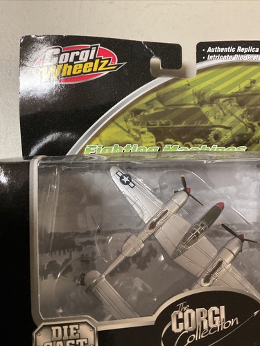 Corgi Wheelz fighting machines P38 Lightnings Diecast Metal 1/175 Scale NIB NRFB - Picture 10 of 12