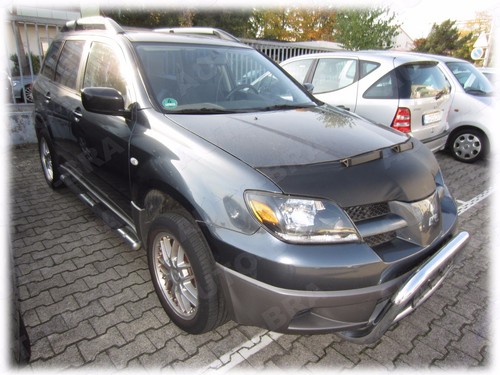 CAR HOOD BRA fit Mitsubishi Outlander Airtrek 2001-2006 MASK BRA DE CAPOT - Imagen 2 de 4