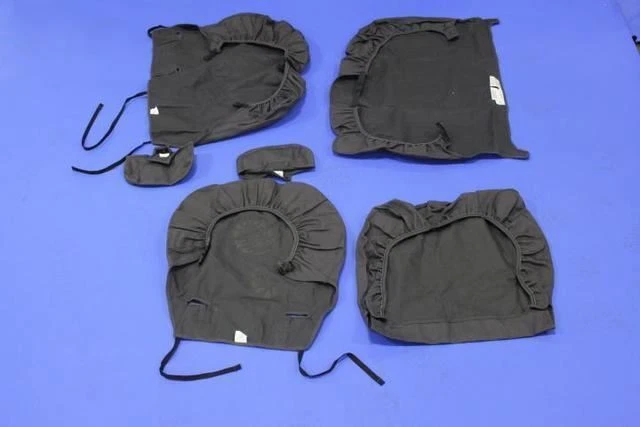 Cubierta de asiento genuina Mopar 2009-2017 Dodge Grand Caravan gris carbón 82211159 Foto 4 de 4