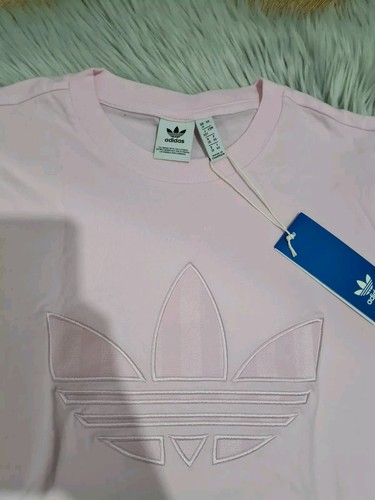 Adidas Light Pink Tshirt Dress Size 12UK Brand New - Picture 2 of 3