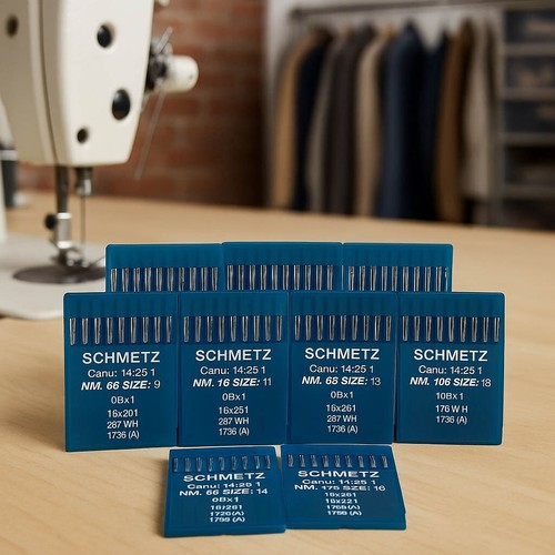 SCHMETZ DB Industrial Sewing Machine Needles Fit JUKI Brother Singer DDL-555 - Picture 35 of 71
