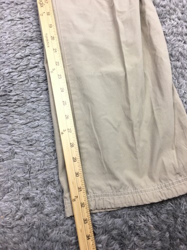 Moda International khakifarbene Damenhose Größe 10 Hellbraun 100 % Baumwolle - Bild 12 von 15