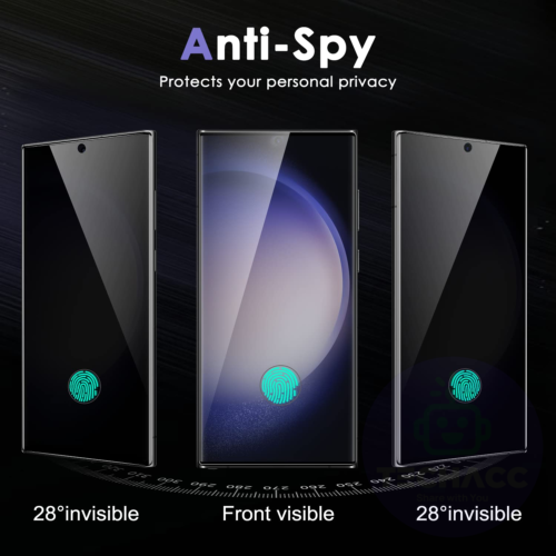 2x F Samsung S25 S24 S23 S22 21 Plus Ultra FE A56 Privacy Glass Screen Protector - Picture 2 of 10