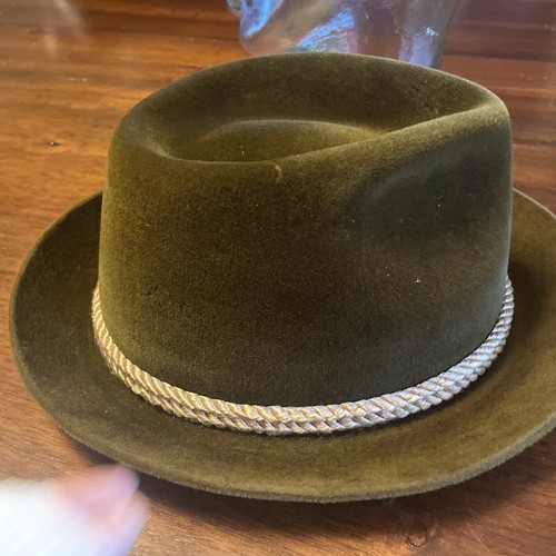 Resistol Vintage Hat Size 7 1/8” Brown Fedora Hat - Picture 24 of 24