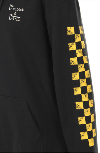 Rare! Vans Vincent Van Gogh Skull Hoodie Sweatshirt Unisex (S, M, L, XL Sizes) - Picture 6 of 7