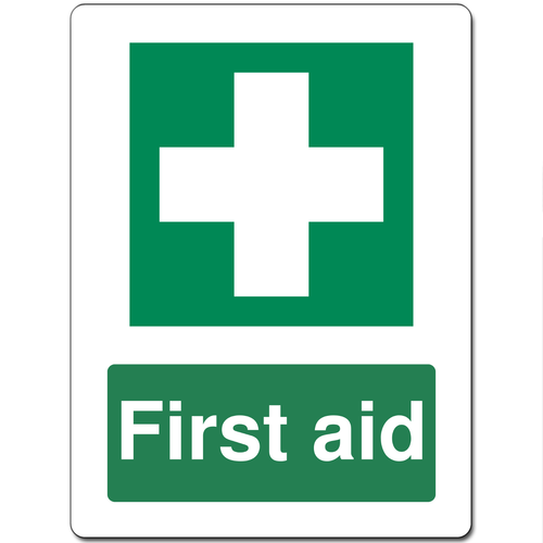 Green Health Safety Printed Metal Sign For Office Work Site School 15cm x 20cm - Picture 31 of 70