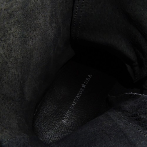 John Varvatos Boots Zip Combat Style Black Size 10.5 - Picture 12 of 19