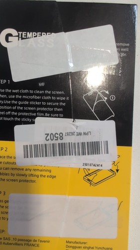 3X 9H Hardness Privacy Screen Protector For iPhone 14, 13 Pro, 13 6.1" NEW'C New - Picture 3 of 3