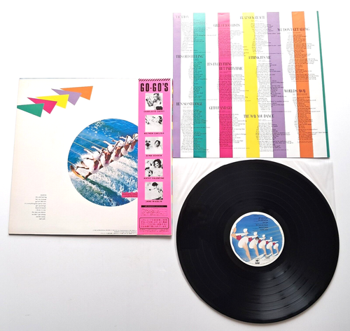 Go-Go's - Vacation 1982 CBS/Sony Japan 1st Press LP OBI and Insert - Picture 2 of 3