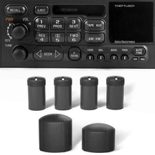 RDBS 6 PCS Stereo Radio Volume Control Knobs Kit OEM Replacement for GMC Cadilla