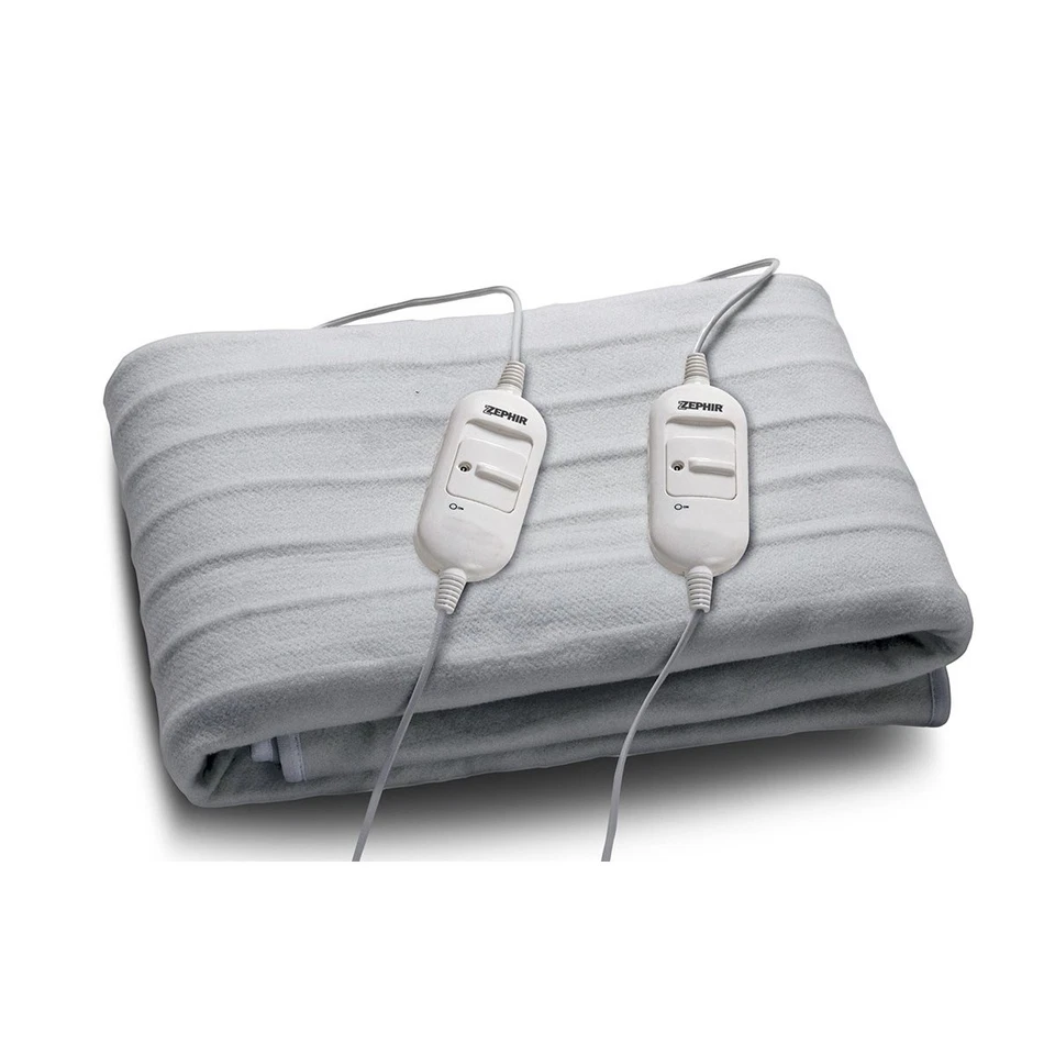 Termocoperta Elettrica Scaldasonno Singola BassoConsumo Scaldaletto ZEPHIR Plaid - Immagine 2 di 4