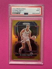 2022 WNBA Prizm Alanna Smith True Gold /10 PSA 9