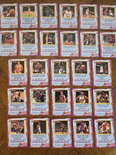 1994 TOPPS FINEST BASKETBALL MAIN ATTRACTION COMPLETE 27 CARD SET EX-NM+READ - Picture 13 of 14