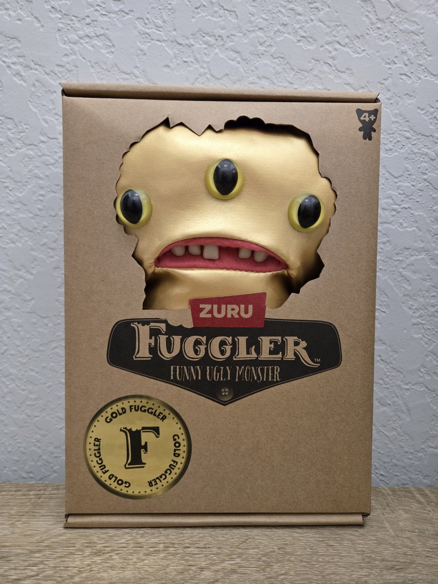 GOLD FUGGLER Funny Ugly Monster COMPLETE SET OF 10 Plush