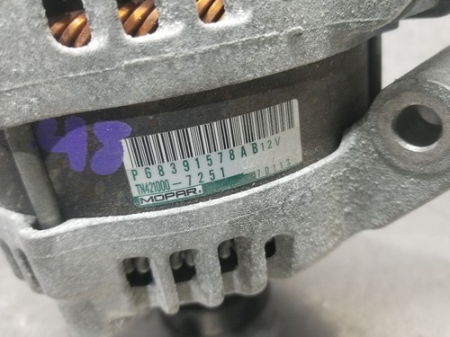 23 2023 JEEP GRAND CHEROKEE LAREDO 3.6L ALTERNATOR 180AMP - Picture 9 of 12