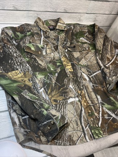 Vintage Realtree Pro Series Shirt Medium Longsleeve Button Up - Picture 10 of 11