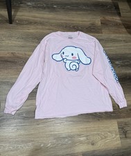 Cinnamoroll Long Sleeve Shirt Size XL