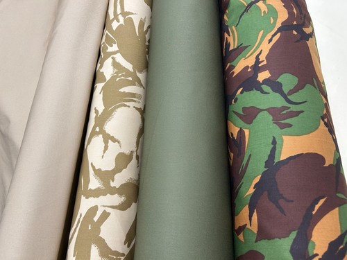 TARNSTOFF PREMIUM Baumwollbohrer 150cm breit Armee Militär Grün Khakhi - Bild 2 von 21