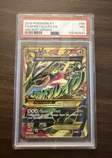 Pokemon XY Ancient Origins M Mega Rayquaza EX Full Art Card 98/98 PSA 7