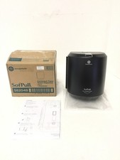 NEW Georgia-Pacific  58204b SofPull Centerpull Paper Towel Dispenser Black w/KEY