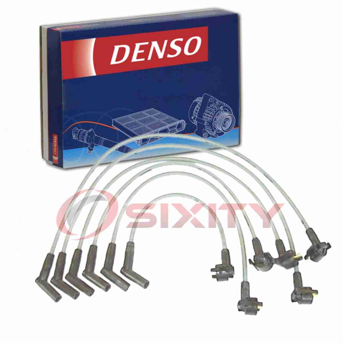 Denso Spark Plug Wire Set for 1996-2000 Mercury Sable 3.0L V6 Ignition Plugs ir