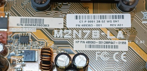 ASUS M2N78-LA REV. 2,03, SCHEDA MADRE, + CPU AMD PHENOM X3 8600, + 2GB RAM DDR2. - Afbeelding 7 van 10